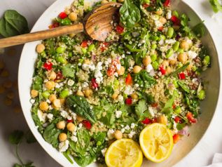 Σαλάτα με κινόα και edamame Foodsaver