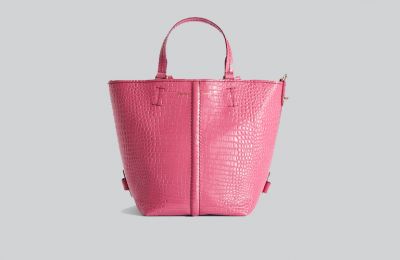 Λιλά τσάντα €17.99 από Stradivarius
