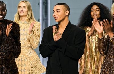 O Olivier Rousteing γιόρτασε 10 χρόνια στον Balmain με μια ιδιαίτερη συλλογή
