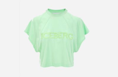 Λαχανί Iceberg crop sweatshirt €145 από Labels
