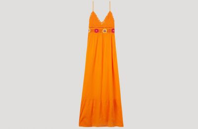 Πορτοκαλί φόρεμα για την παραλία €49.90 από Calzedonia
