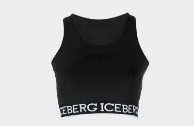 Mαύρο Iceberg sports bra €99 από Labels