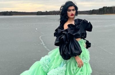 Feathered Bottega Look 