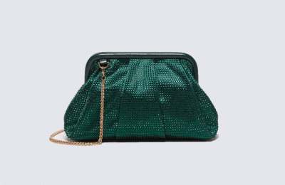 Maxi Teddy fabric clutch bag €809.00 από Max Mara