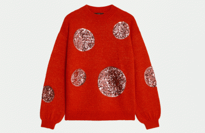 Recycled Blend Jumper με παγιέτες €37 από M&S   