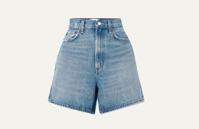 Demin shorts Agolde €230 από net-a-porter   