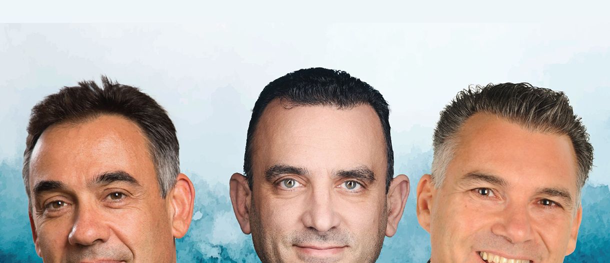 Π. Φωτιάδης, Α. Χαραλαμπίδης, Κ. Χατζηγεωργίου στο Green Agenda 