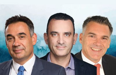 Π. Φωτιάδης, Α. Χαραλαμπίδης, Κ. Χατζηγεωργίου στο Green Agenda 