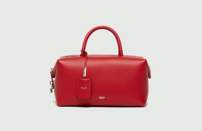 Κόκκινη δερμάτινη τσάντα από Max Mara