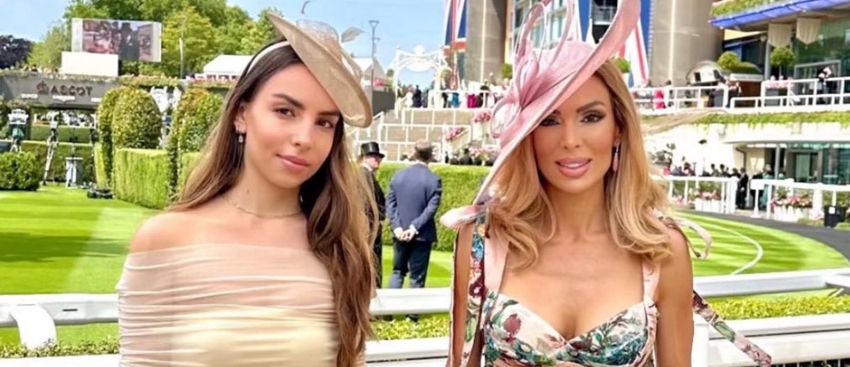 Η Βαλεντίνα Τσινγκή μαζί με την κόρη της στο Royal Ascot