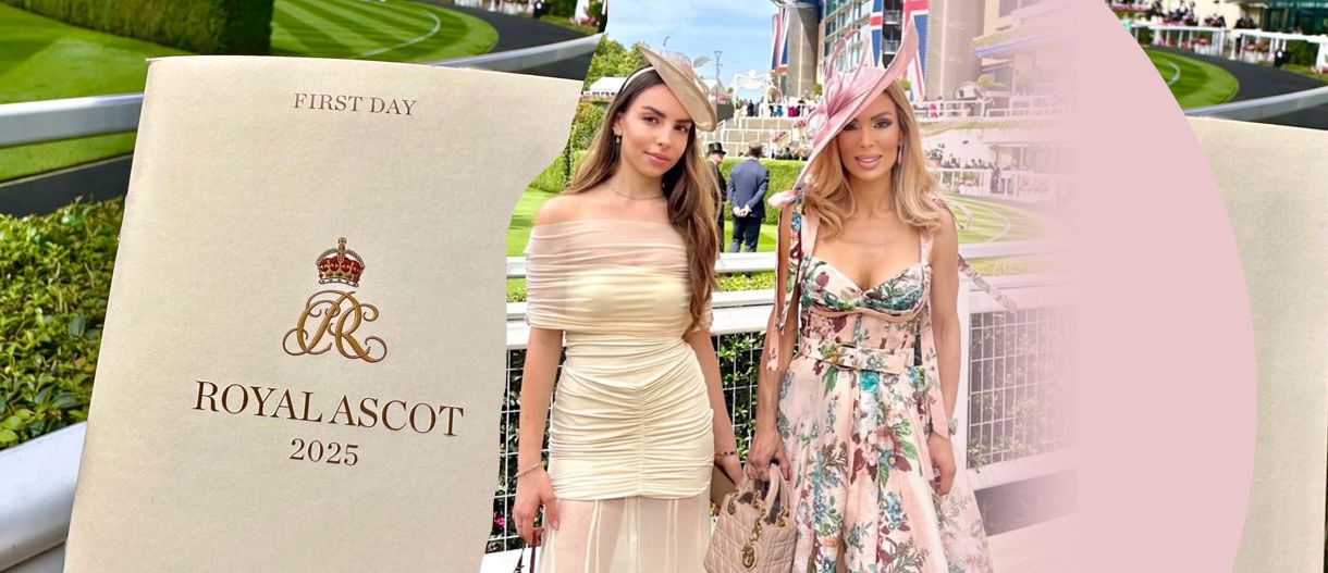 Η Βαλεντίνα Τσινγκή μαζί με την κόρη της στο Royal Ascot