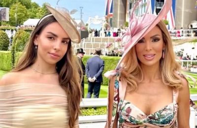 Η Βαλεντίνα Τσινγκή μαζί με την κόρη της στο Royal Ascot