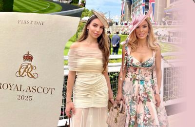 Η Βαλεντίνα Τσινγκή μαζί με την κόρη της στο Royal Ascot
