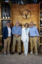 Ο Χρίστης Λοττίδης, ο , η Στέλλα Κυριακίδου και ο Δημήτρης Λοττίδης