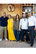 Ο Γιώργος Ευριπιώτης, η Άννα Αντωνίου, η Μάρλεν Μιχαήλ, ο Λευτέρης Αθανασίου και ο Μάριος Λουκαϊδης 