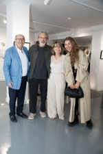 Ο Μιχάλης Βαρνάβα, ο Παύλος Αντωνιάδης, η Έλενα Σαρρή Βαρνάβα και η Χριστιάνα Αντωνιάδου