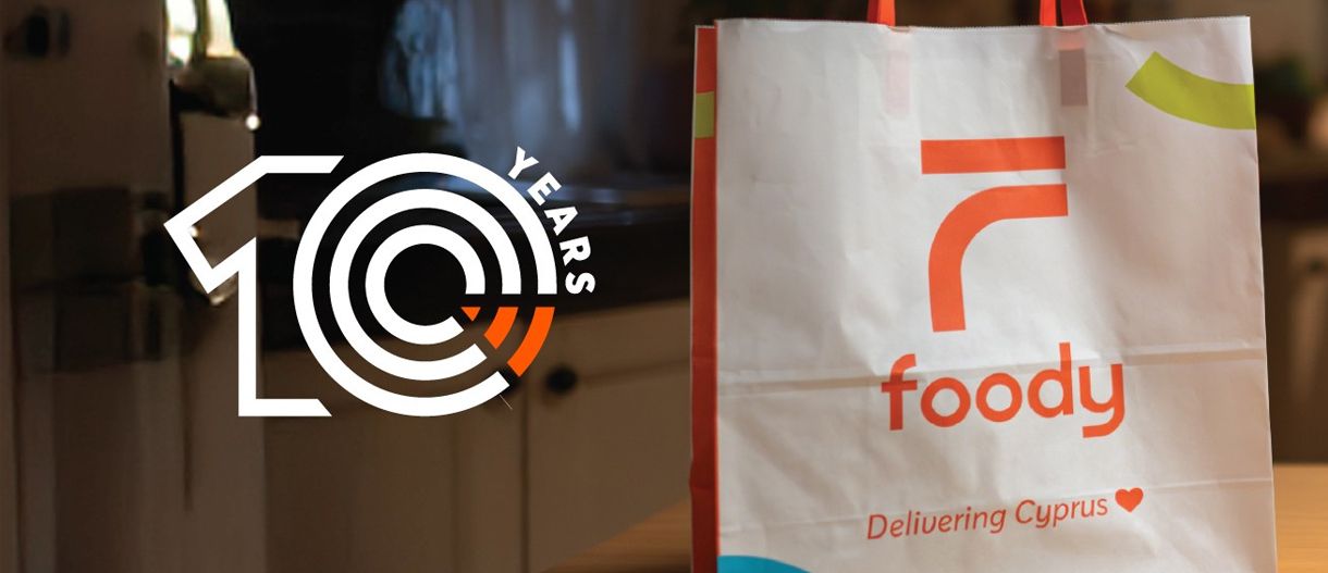 10 Χρόνια Foody: 10 Χρόνια Delivering Cyprus