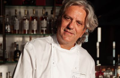 Ο κριτής του MasterChef Italia και σεφ Giorgio Locatelli στο AMARA 