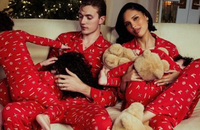 Η Nara και ο Lucky πόζαραν για το Holiday Campaign της SKIMS 