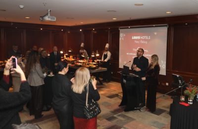 Media Christmas Breakfast στο Hilton Nicosia από τη Louis Hotels 