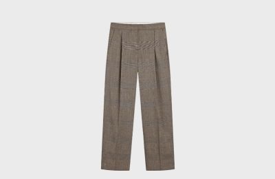 Mάλλινο tailored παντελόνι από Massimo Dutti