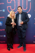 Η Ειρήνη Καραολή και ο Vicken Sarkissian 