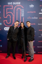 Ο Δημήτρης Δερματάς, η Βασιλική Παπαμιχαήλ και ο Ηλίας Χαλντούπης 