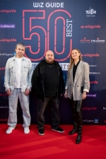 Ο Mikhail Tsygankov, o Farkhod Samidinov και η Ευγενία Mamedova 