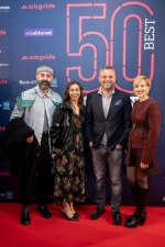 Ο Δημήτρης Κανελόπουλος, η Γεωργία Χρυσή, ο Θωμάς Μπέκα και η Χρυσούλα Καραγούνη 