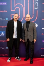 Ο Νεόφυτος Αριστείδου και ο Μιχάλης Μιχαηλίδης 