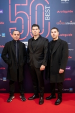 Ο Μίλτος Μιλτιάδους, ο Δημήτρης Μάρκου και ο Κωνσταντίνος Μαλέσης 