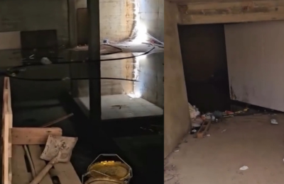 Βίντεο αποκαλύπτει εγκαταλελειμμένο καταφύγιο με λάσπες και σκουπίδια