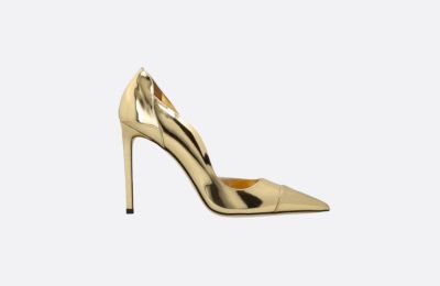 Χρυσά Jimmy Choo pumps από Κult