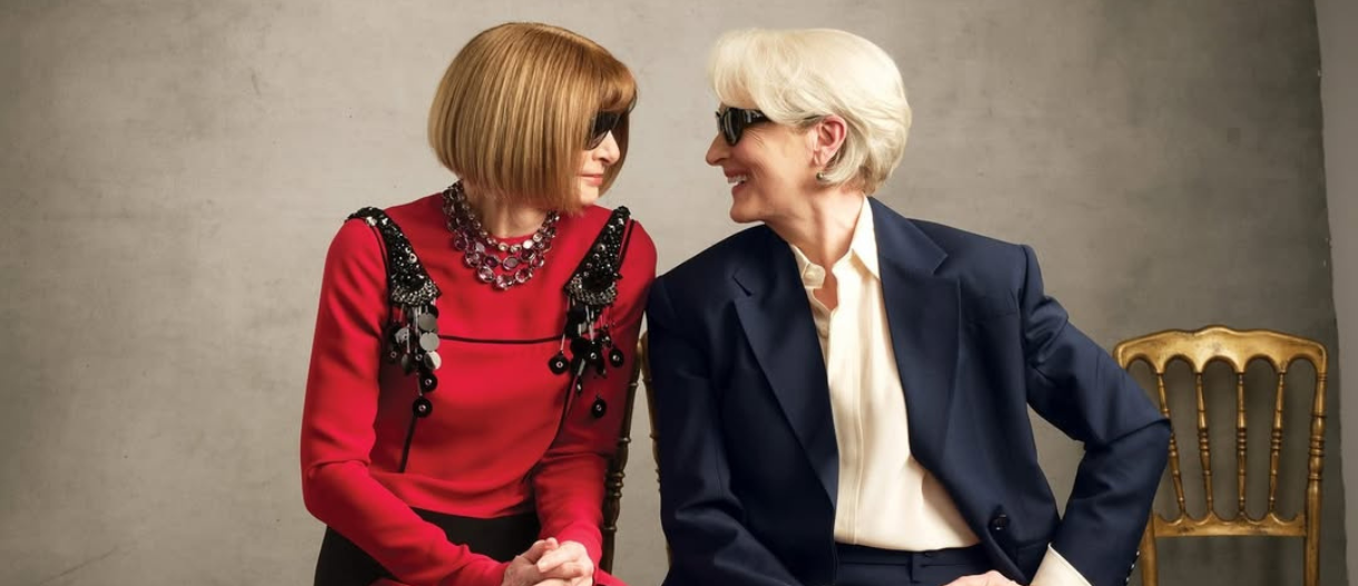 Anna Wintour και Meryl Streep στο νέο εξώφυλλο της Vogue 