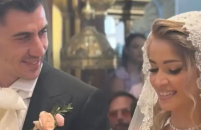 Χορός στο… κρεβάτι μετά τον γάμο για τους Φειδία και Στυλιάνα