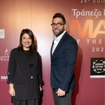 Η Δέσποινα Ευσταθίου και ο Λούκας Λεωνίδου 