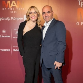 Η Πίτσα Ξιουρή και ο Δημήτρης Γερολέμου 