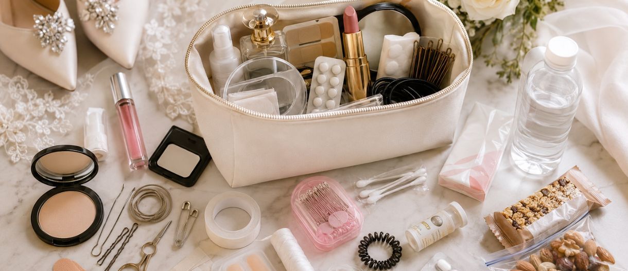 Το bridal emergency kit που χρειάζεται κάθε νύφη