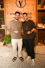 Ο Ανδρέας Γιαγκουλλάς και ο Μιχάλης Κωνσταντίνου 