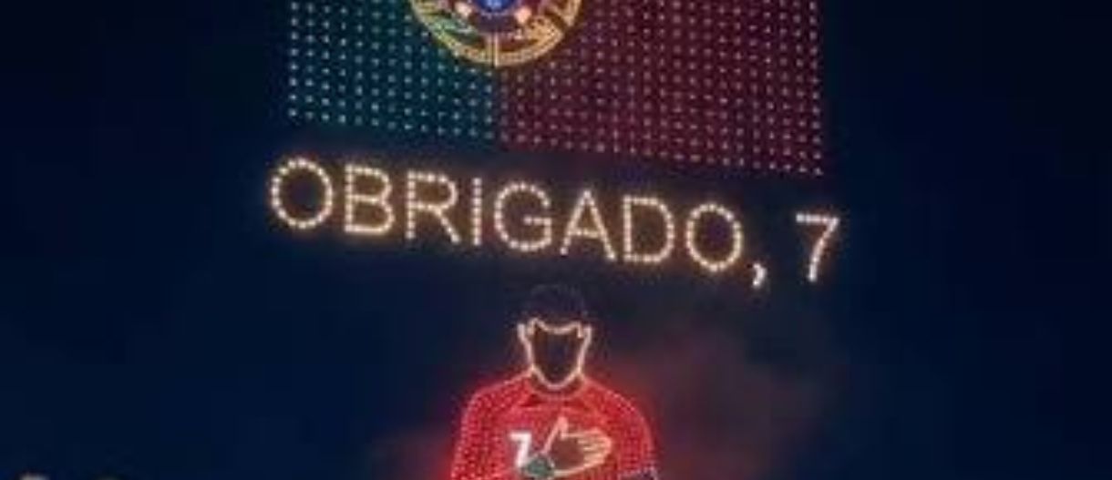 Ronaldo: Το εντυπωσιακό drone show μετά το «αντίο» στο Μουντιάλ