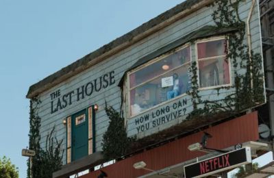 Το Netflix έβαλε έναν άνδρα να «ζήσει» σε billboard για τέσσερις μέρες