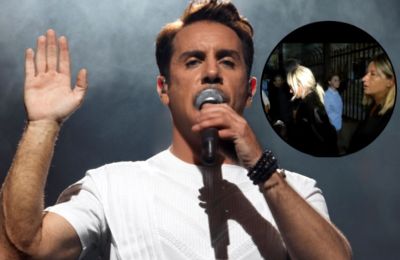 Αγνώριστη η Άννα Βίσση στην αγρυπνία 