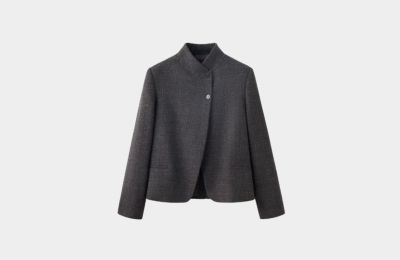 Μάλλινο blazer από Mango