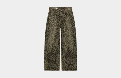 Leopard jeans από Zara